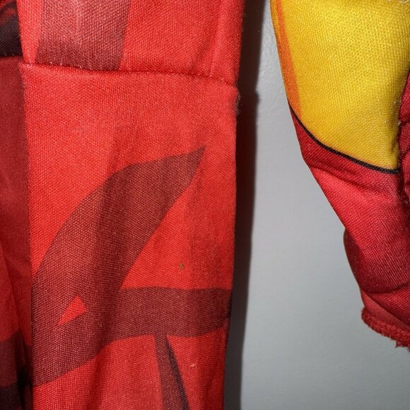 The Flash Halloween Costume Boys Size Medium 8 10 Muscle Chest Jumpsuit Rubies - Picture 6 of 14